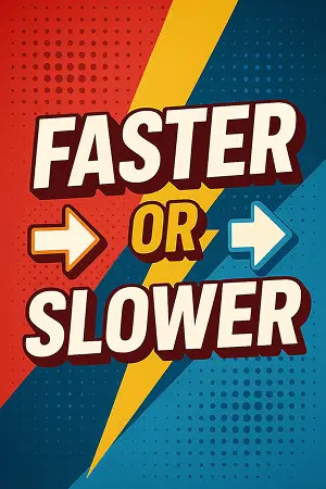 Focused Faster or Slower