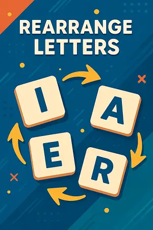 Reflective Rearrange Letters